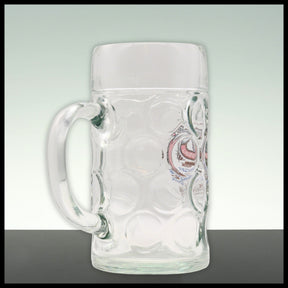 Erdinger Maßkrug Glas 1L - Trinklusiv