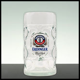 Erdinger Maßkrug Glas 1L - Trinklusiv