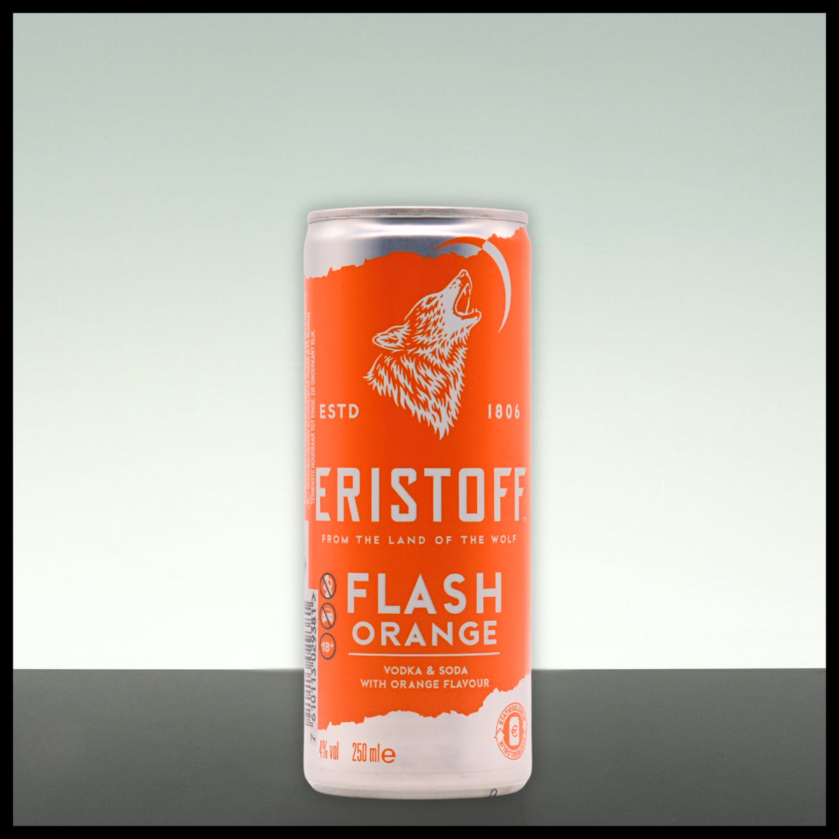 Eristoff FLASH Orange 0,25L - 4% Vol. - Trinklusiv