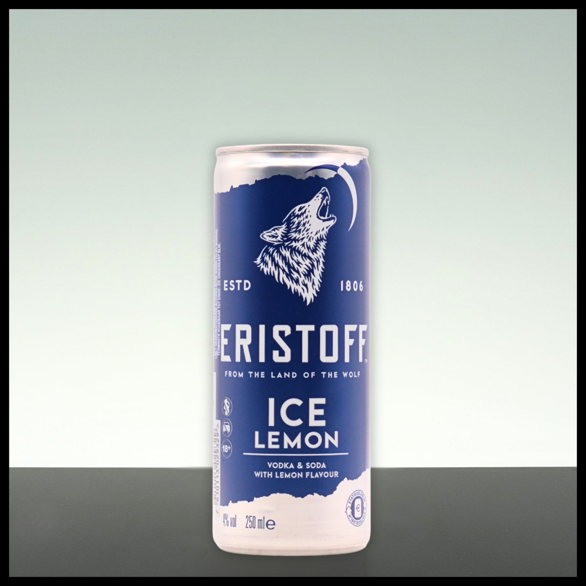 Eristoff ICE Lemon 0,25L - 4% Vol. - Trinklusiv