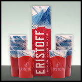 Eristoff Mehrweg Plastikbecher 12er Packung