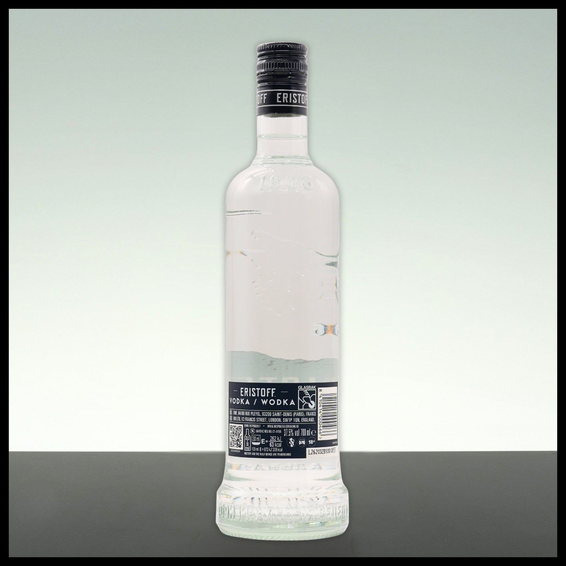 Eristoff Premium Vodka 0,7L - 37,5% Vol.