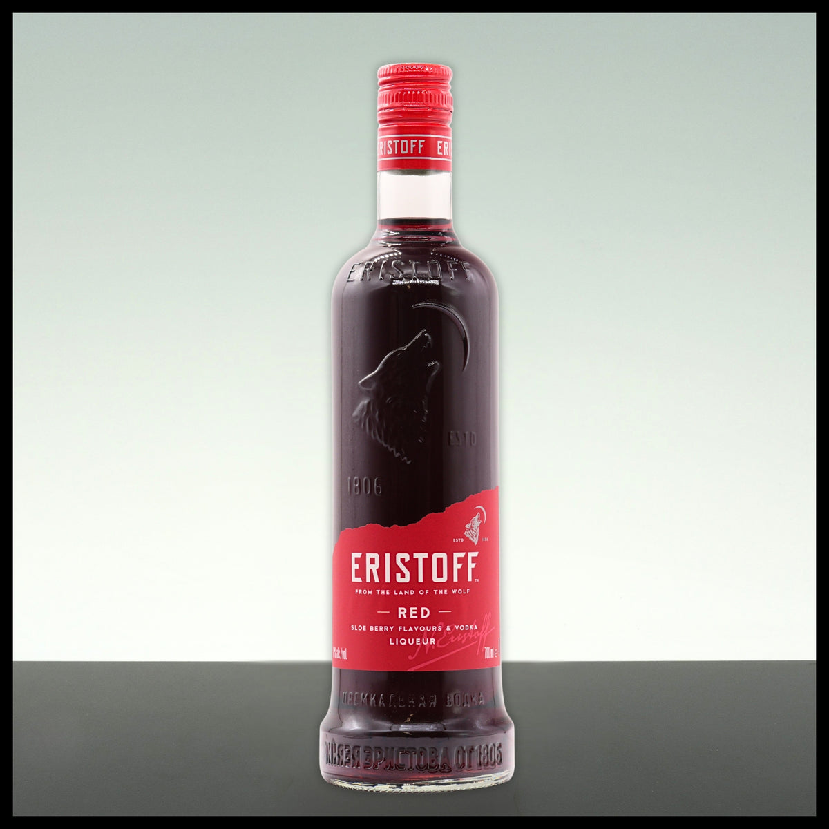 Eristoff Red Sloeberry Flavoured Vodka 0,7L - 18% Vol.