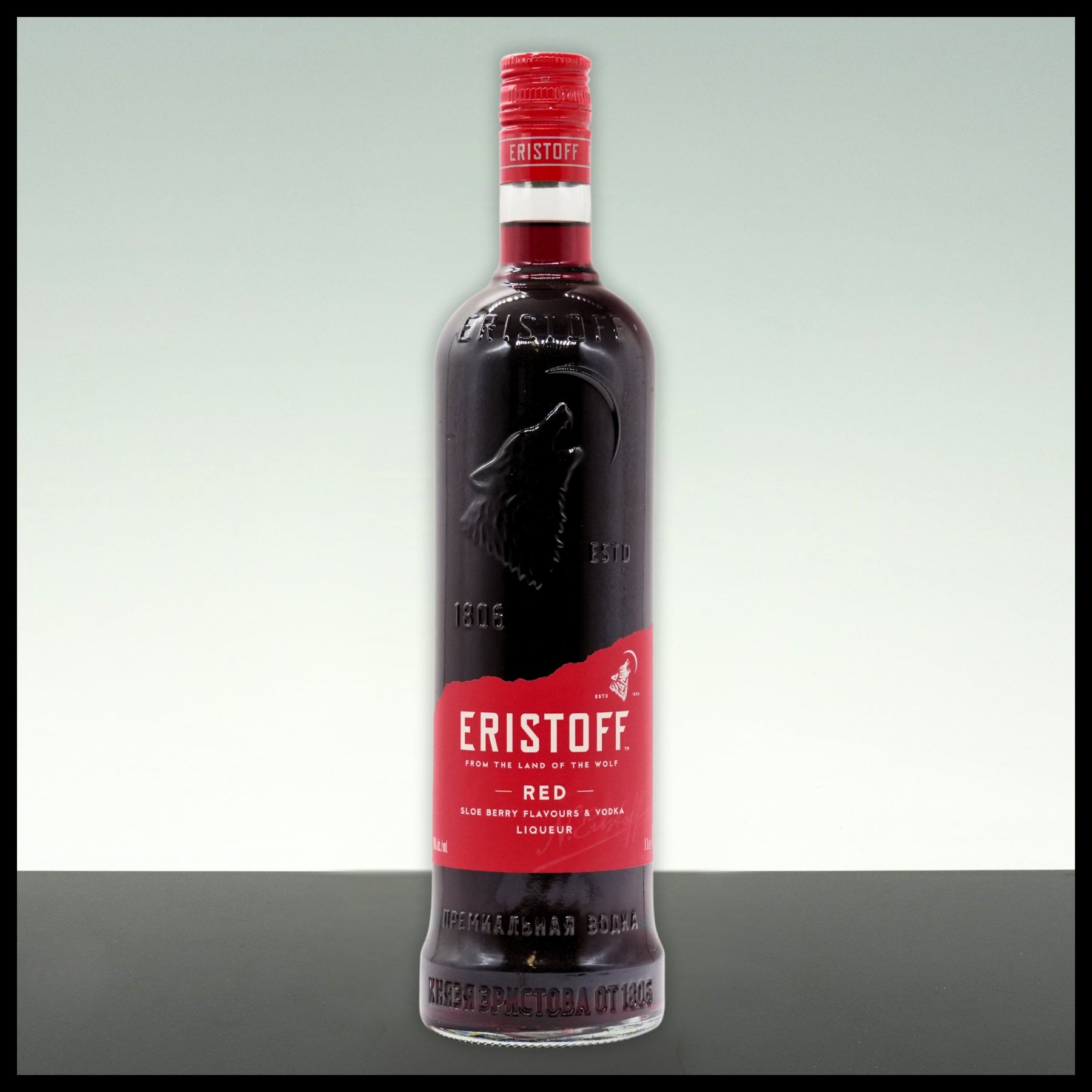 Eristoff Red Sloeberry Flavoured Vodka 1L - 18% Vol.