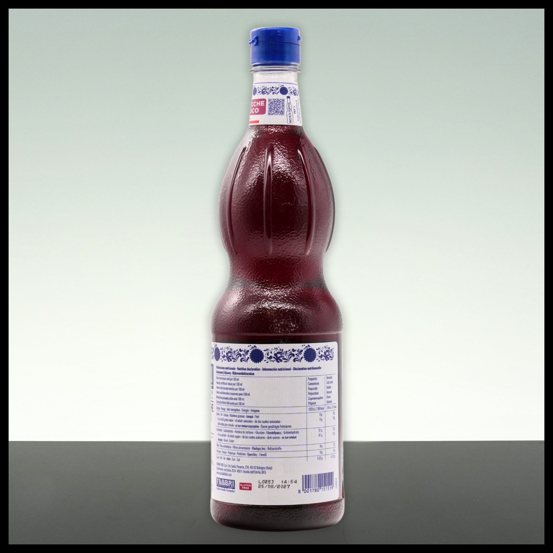 Fabbri Mixybar Holunderblüten- und Beeren 1L - Trinklusiv