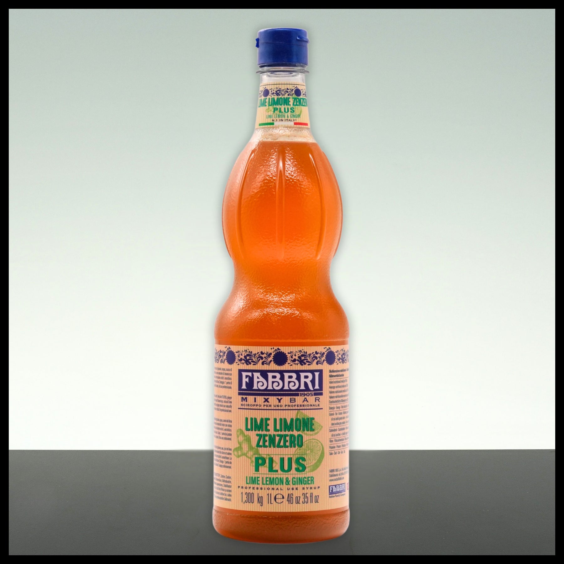 Fabbri Mixybar PLUS Limette-Zitrone-Ingwer 1L - Trinklusiv