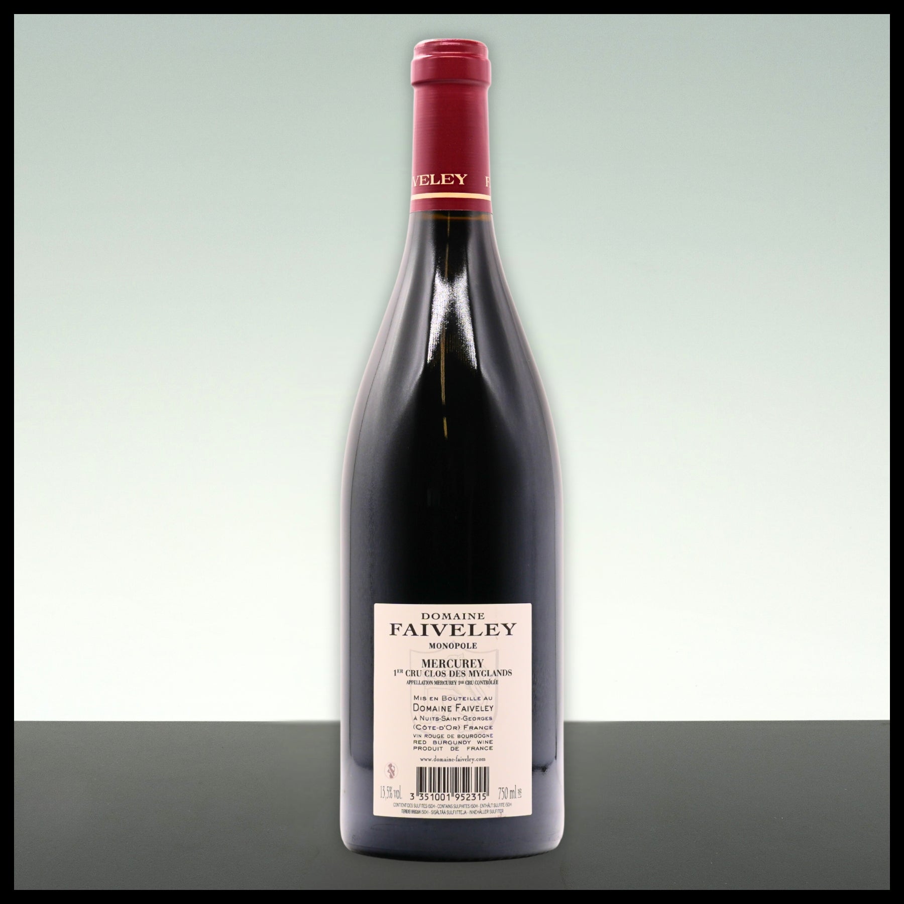 Faiveley Mercurey 1er Cru Clos des Myglands 2023 0,75L - 13,5% Vol. - Trinklusiv