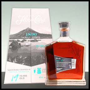 Flor de Cana 19 YO Rum 0,7L - 45% Vol.