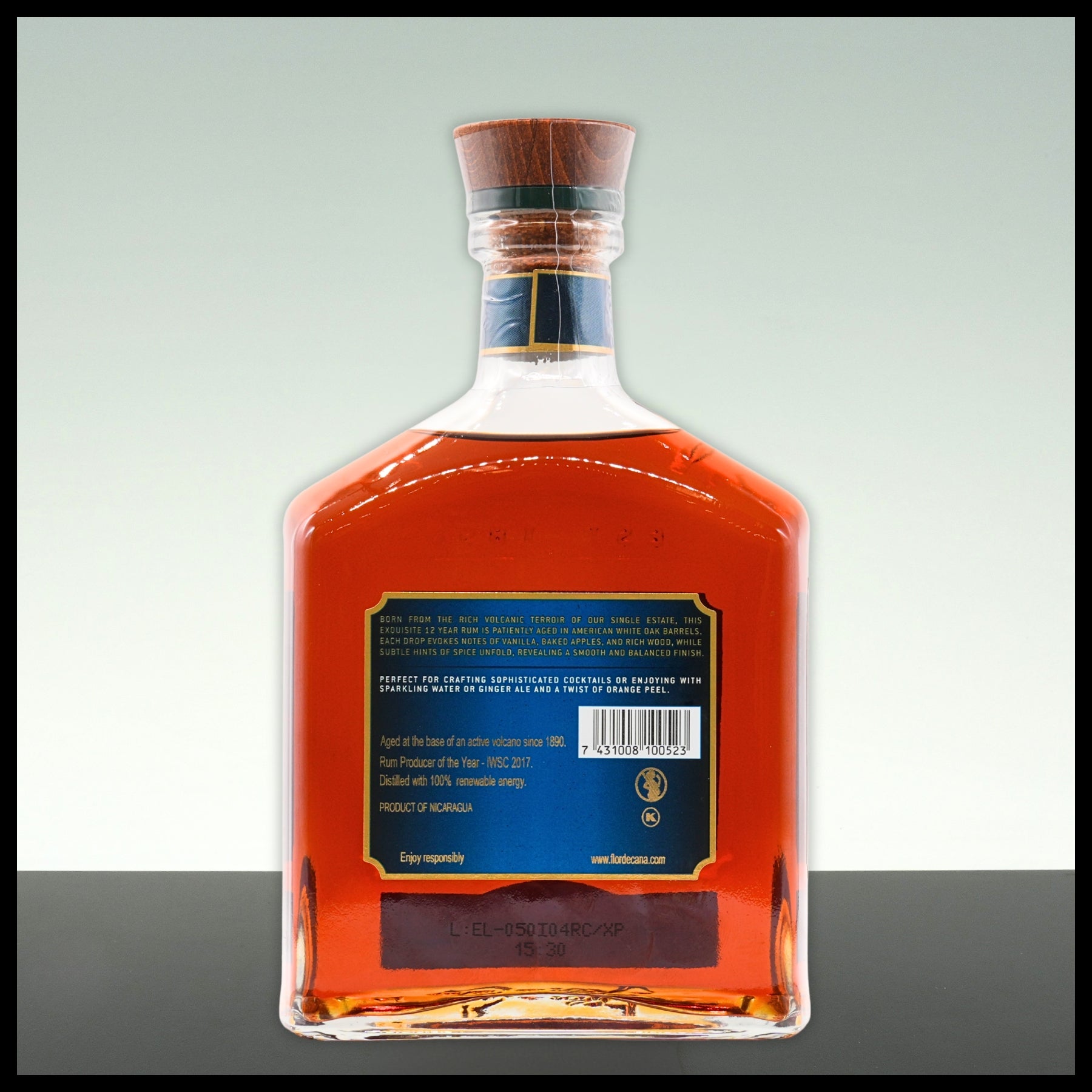 Flor de Cana Centenario 12 YO Rum 0,7L - 40% Vol.
