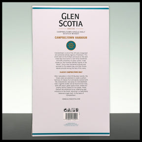 Glen Scotia Campbeltown Harbour Whisky Geschenkbox mit 2 Gläsern 0,7L - 40% Vol.
