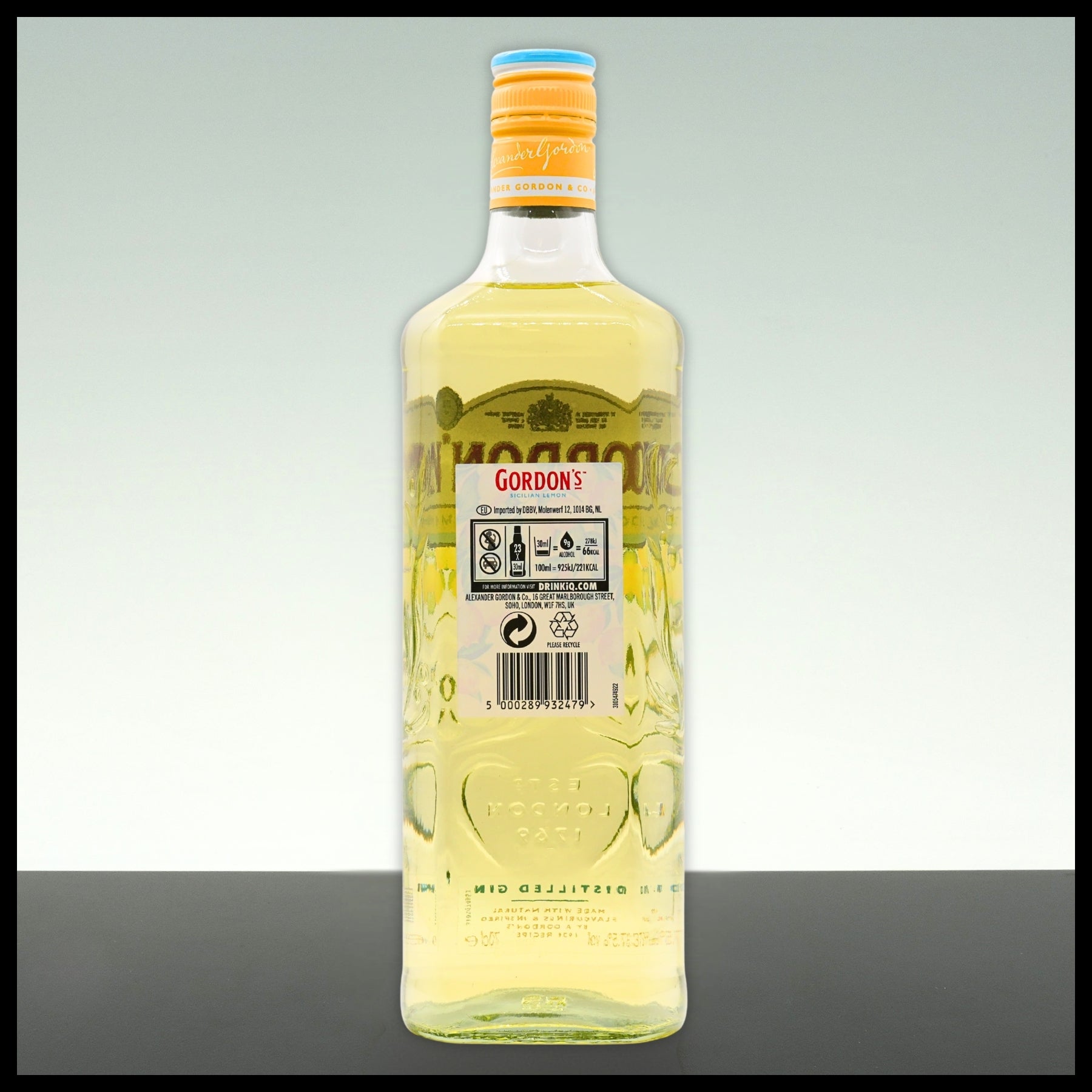 Gordon's Sicilian Lemon Gin 0,7L - 37,5% Vol. - Trinklusiv