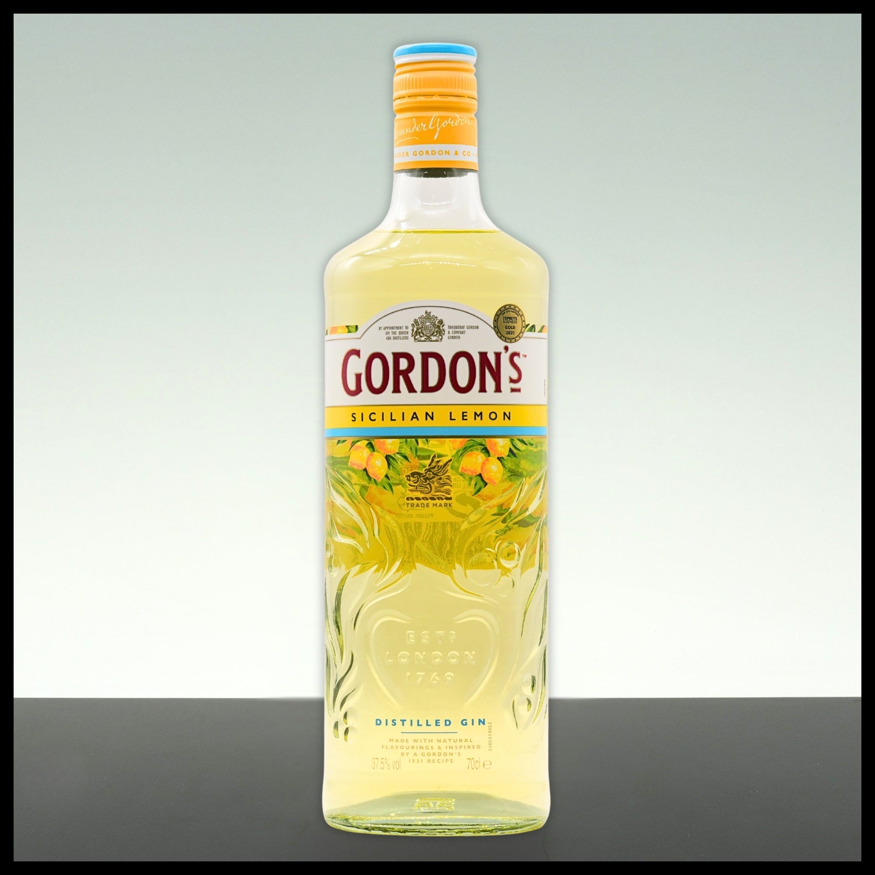 Gordon's Sicilian Lemon Gin 0,7L - 37,5% Vol. - Trinklusiv