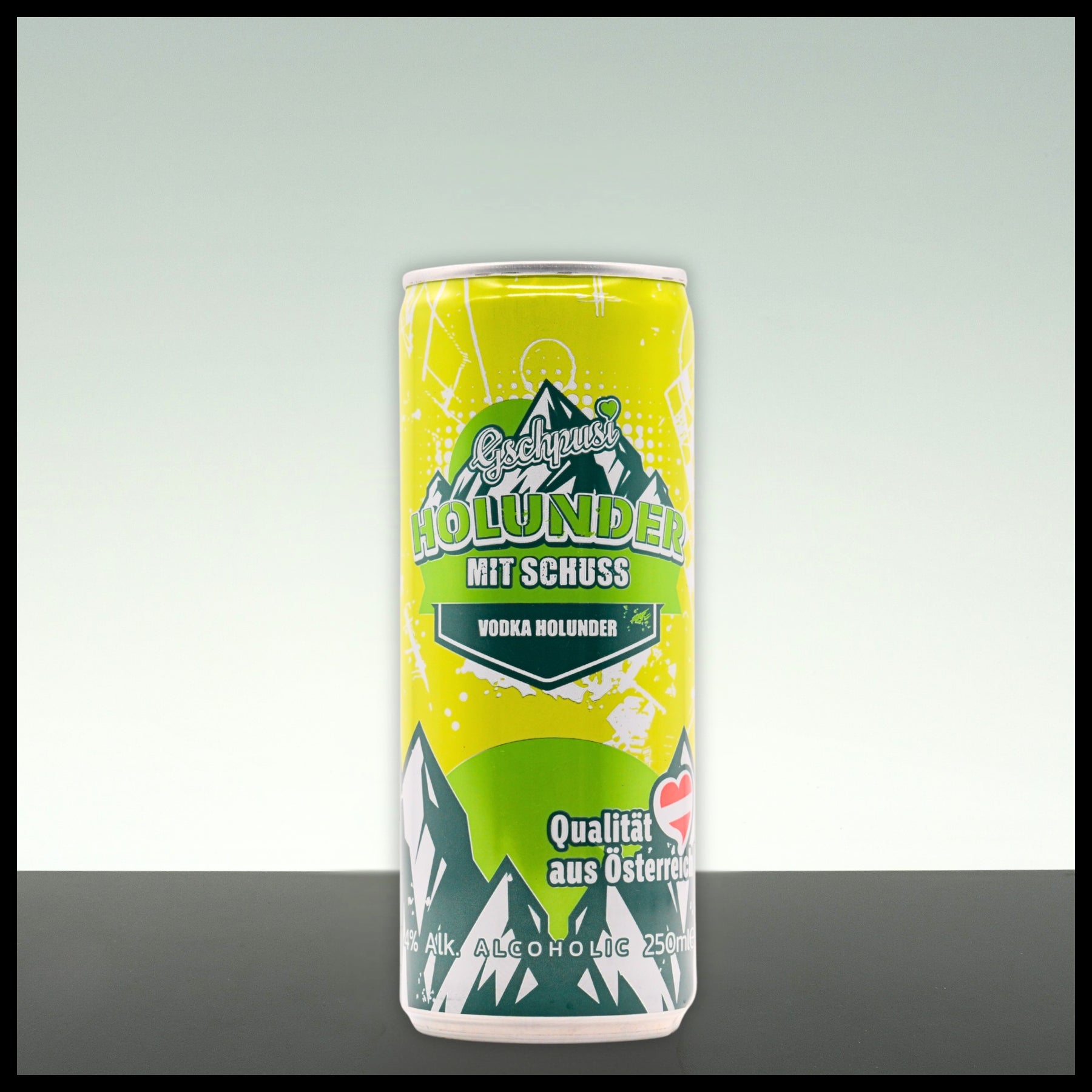 Gschpusi Holunder mit Schuss "Vodka-Holunder" 0,25L - 4% Vol. - Trinklusiv