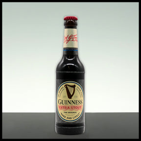 Guinness Extra Stout Flasche 0,33L - 5% Vol. - Trinklusiv