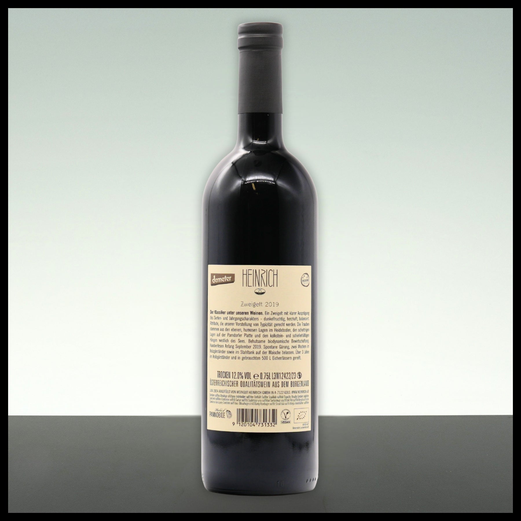 Heinrich Zweigelt 2019 0,75L - 12% Vol.