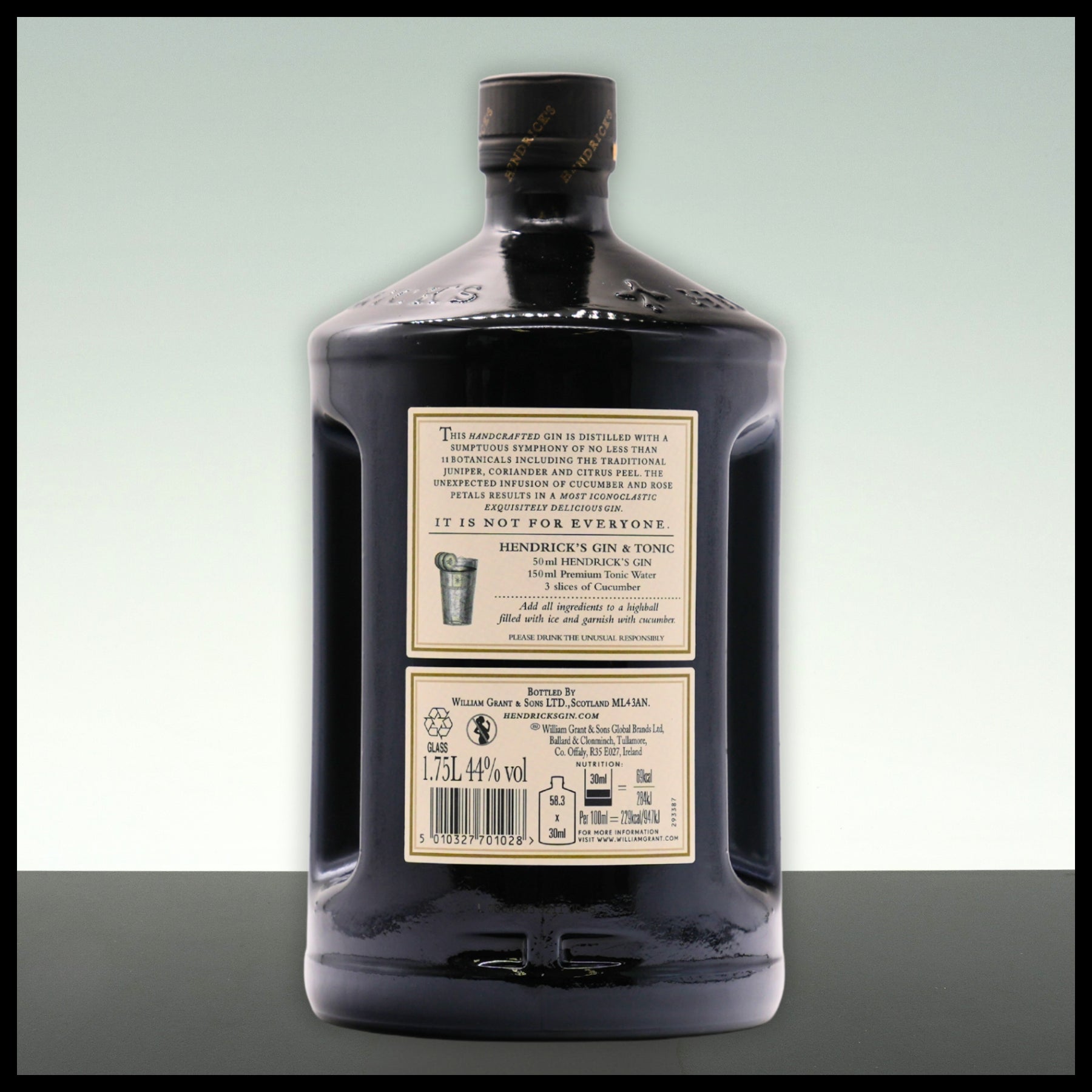 Hendrick's Gin 1,75L - 44% Vol. - Trinklusiv