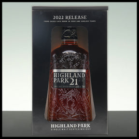 Highland Park 21 YO 2022 Release Single Malt Whisky 0,7L - 46% Vol.
