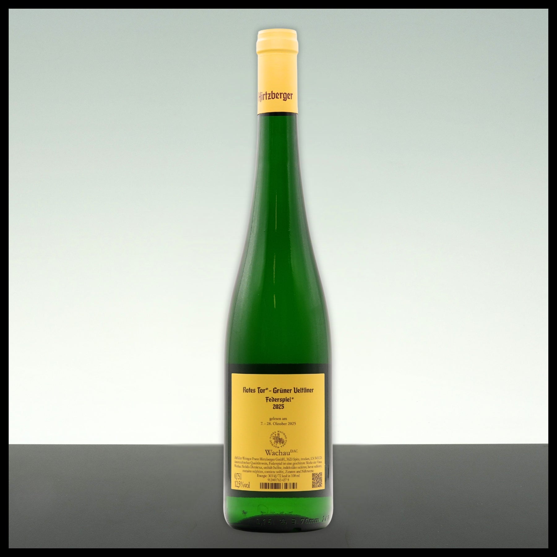 Hirtzberger Grüner Veltliner Federspiel Rotes Tor 2025 0,75L - 12,5% Vol. - Trinklusiv
