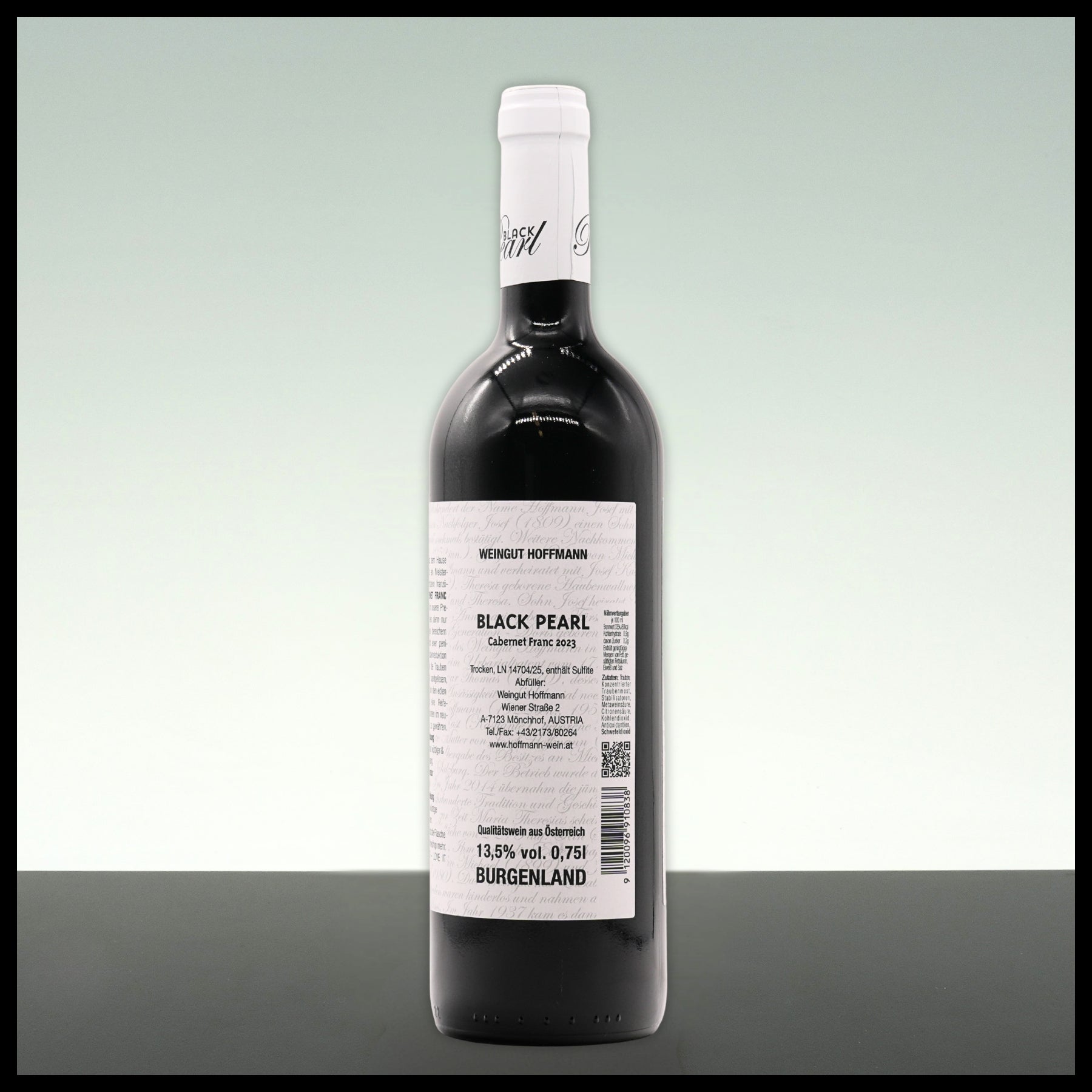 Hoffmann Black Pearl Cabernet Franc "Rockstar" 0,75L - 13,5% Vol. - Trinklusiv