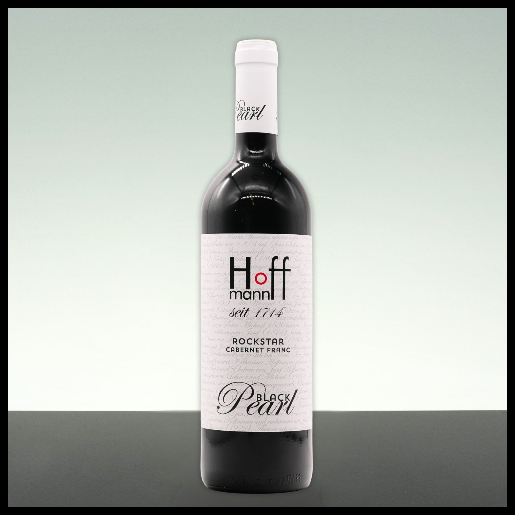 Hoffmann Black Pearl Cabernet Franc "Rockstar" 0,75L - 13,5% Vol. - Trinklusiv