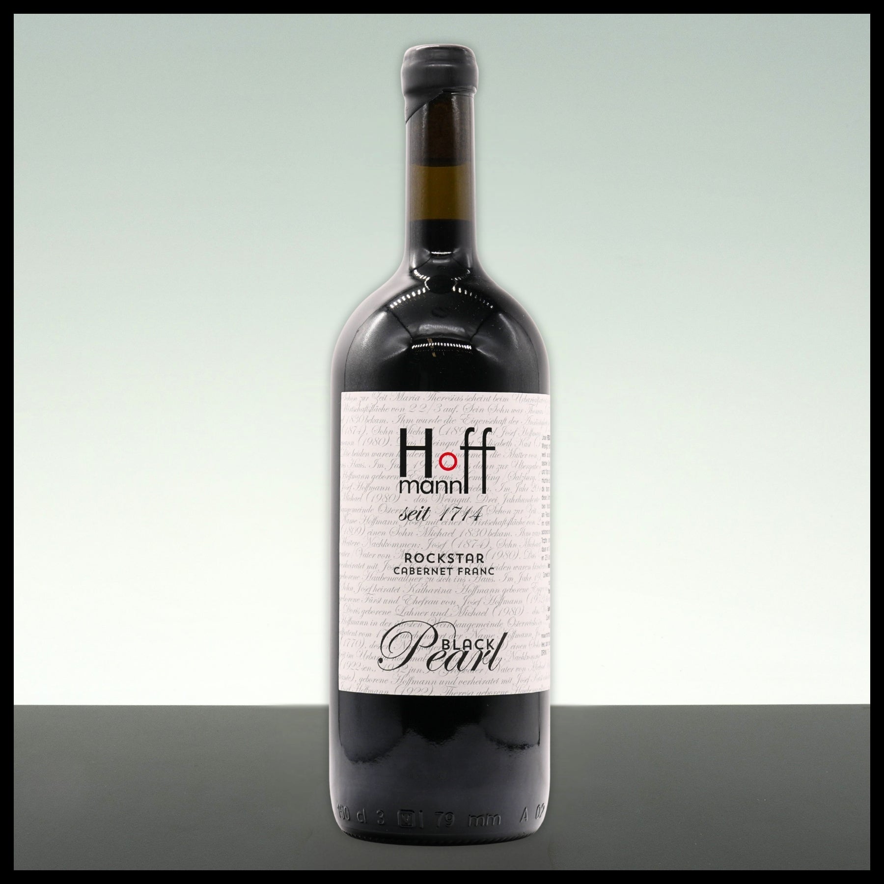 Hoffmann Black Pearl Cabernet Franc "Rockstar" 1,5L - 15% Vol. - Trinklusiv