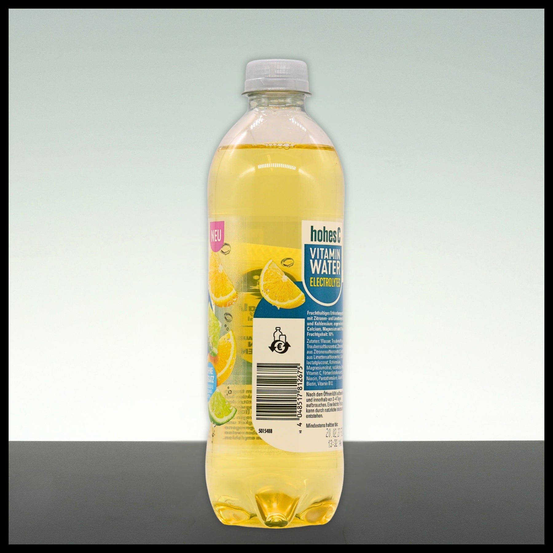 Hohes C Vitamin Water ELECTROLYTES Zitrone-Limette 0,5L