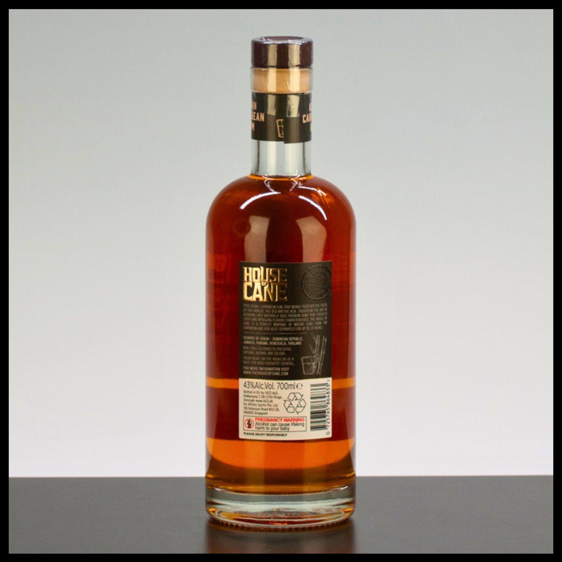 House of Cane Asian Caribbean Rum 0,7L - 43% Vol.