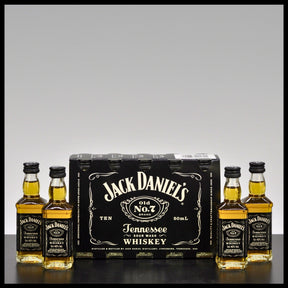 Jack Daniel's Old No. 7 Tennessee Whiskey 10x 0,05L - 40% Vol.