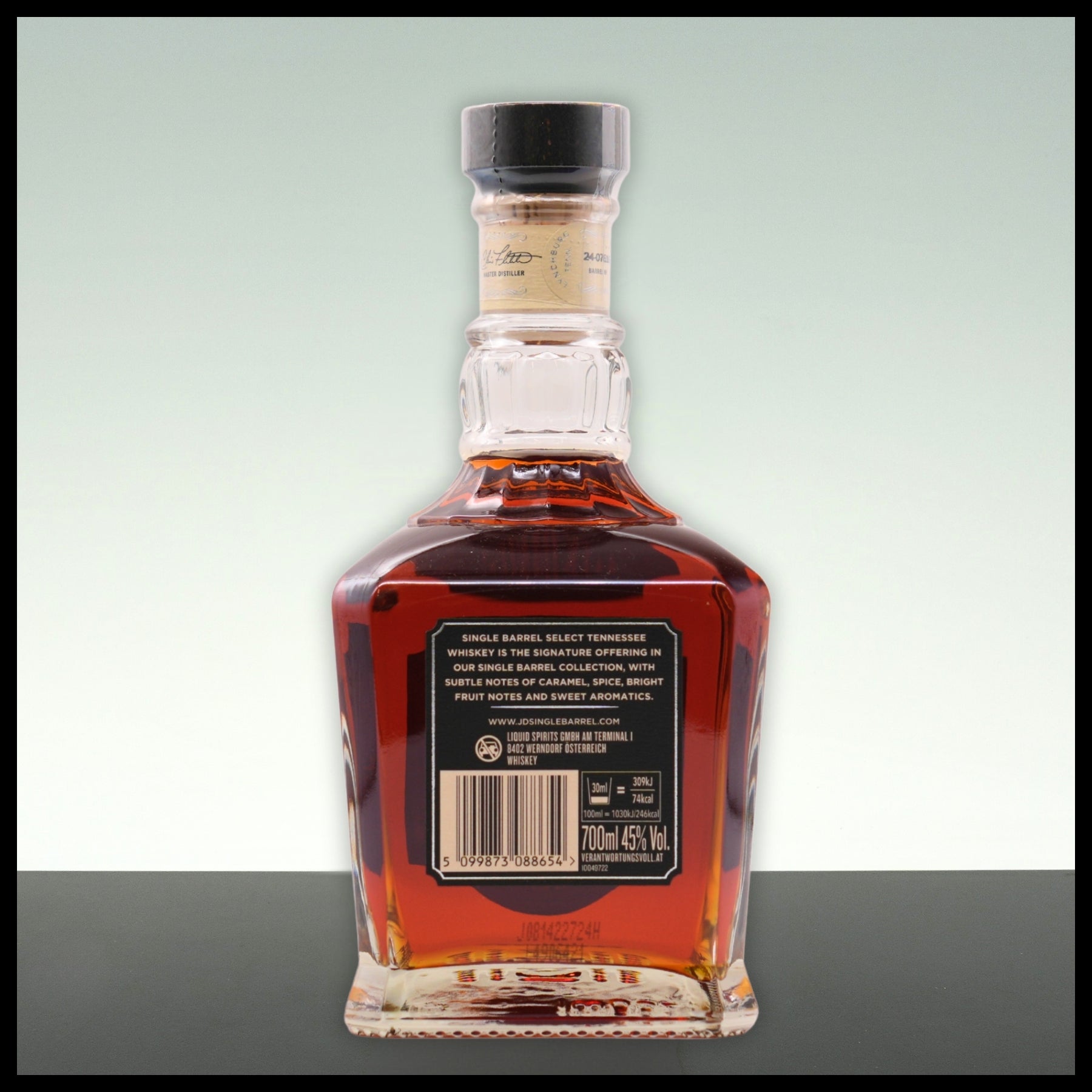 Jack Daniel's Single Barrel Tennessee Whiskey 0,7L - 45% Vol. - Trinklusiv