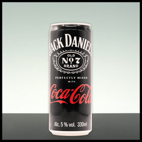 Jack Daniel's Tennessee Whiskey & COCA COLA 0,33L - 5% Vol. - Trinklusiv