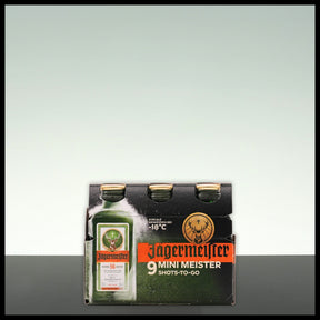 Jägermeister 9x 0,02L - 35% Vol. - Trinklusiv