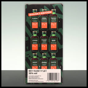 Jägermeister Automat DIALEKT-EDITION 60x 0,02L - 35% Vol. - Trinklusiv