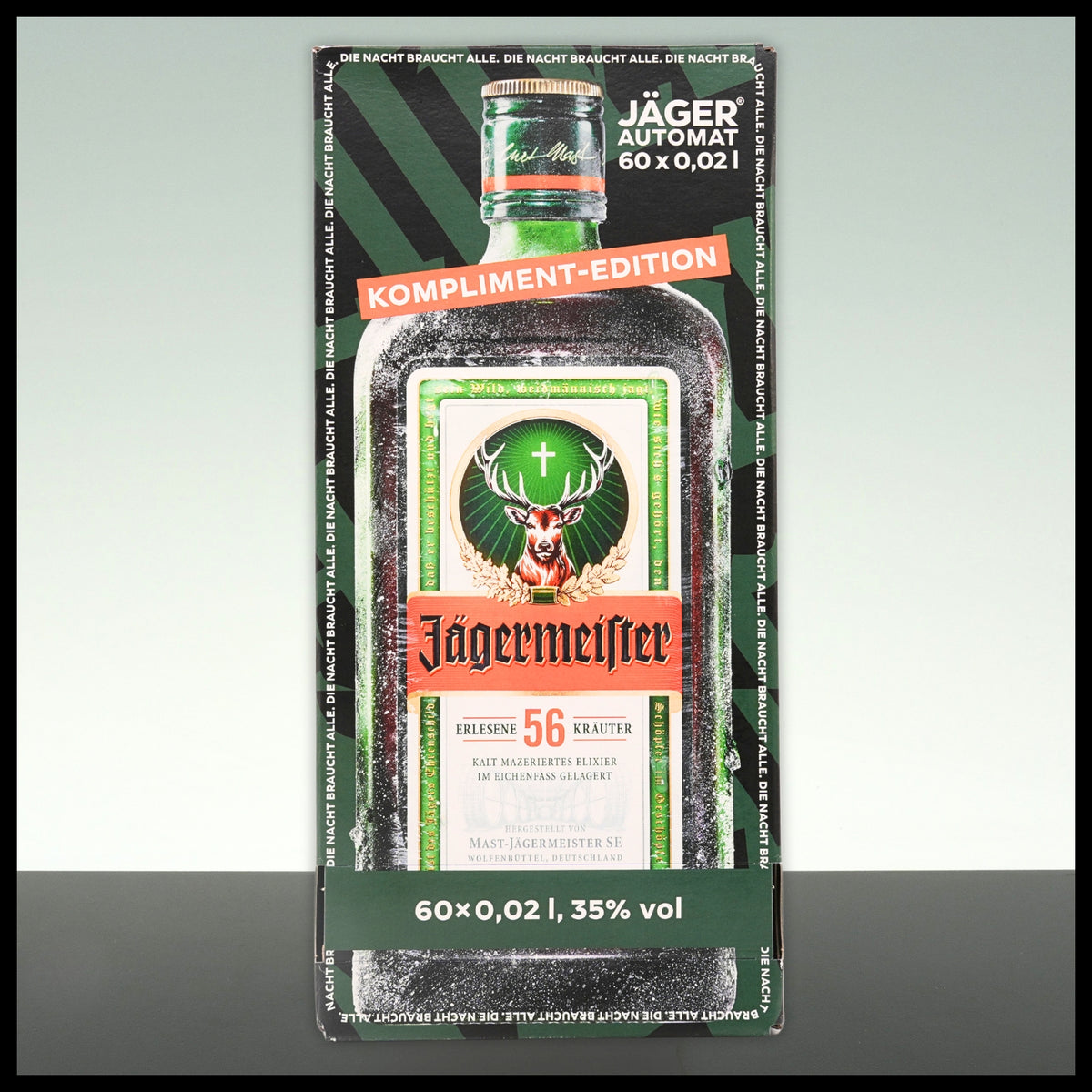 Jägermeister Automat KOMPLIMENT-EDITION 60x 0,02L - 35% Vol.