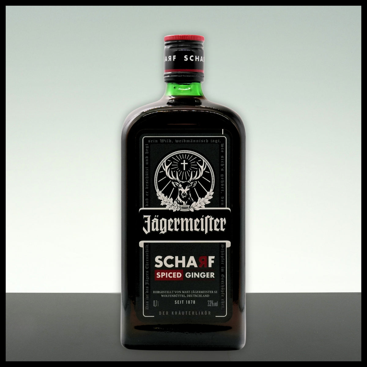 Jägermeister Scharf Hot Ginger 0,7L - 33% Vol. - Trinklusiv