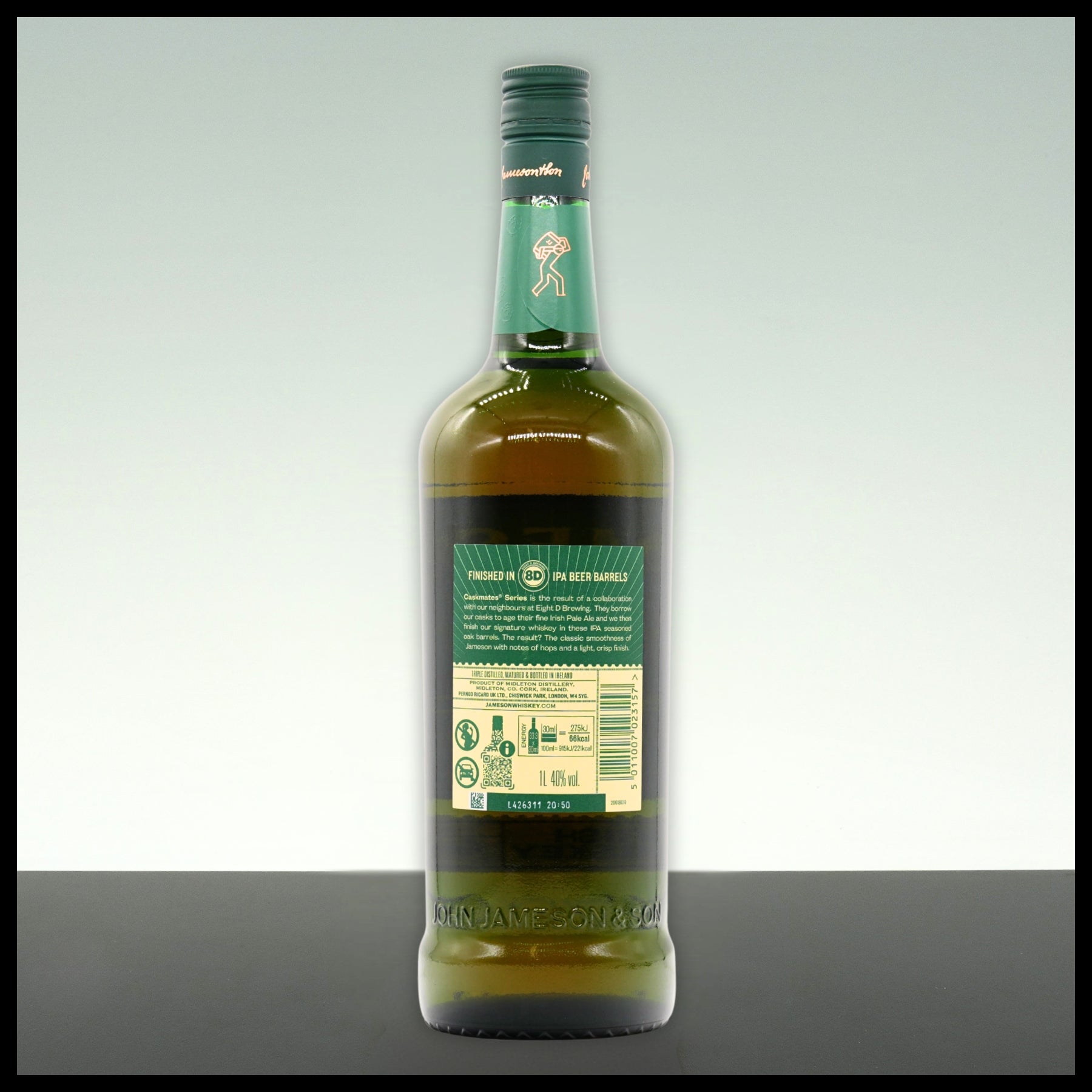 Jameson Caskmates Irish Whiskey IPA Edition 1L - 40% Vol. - Trinklusiv