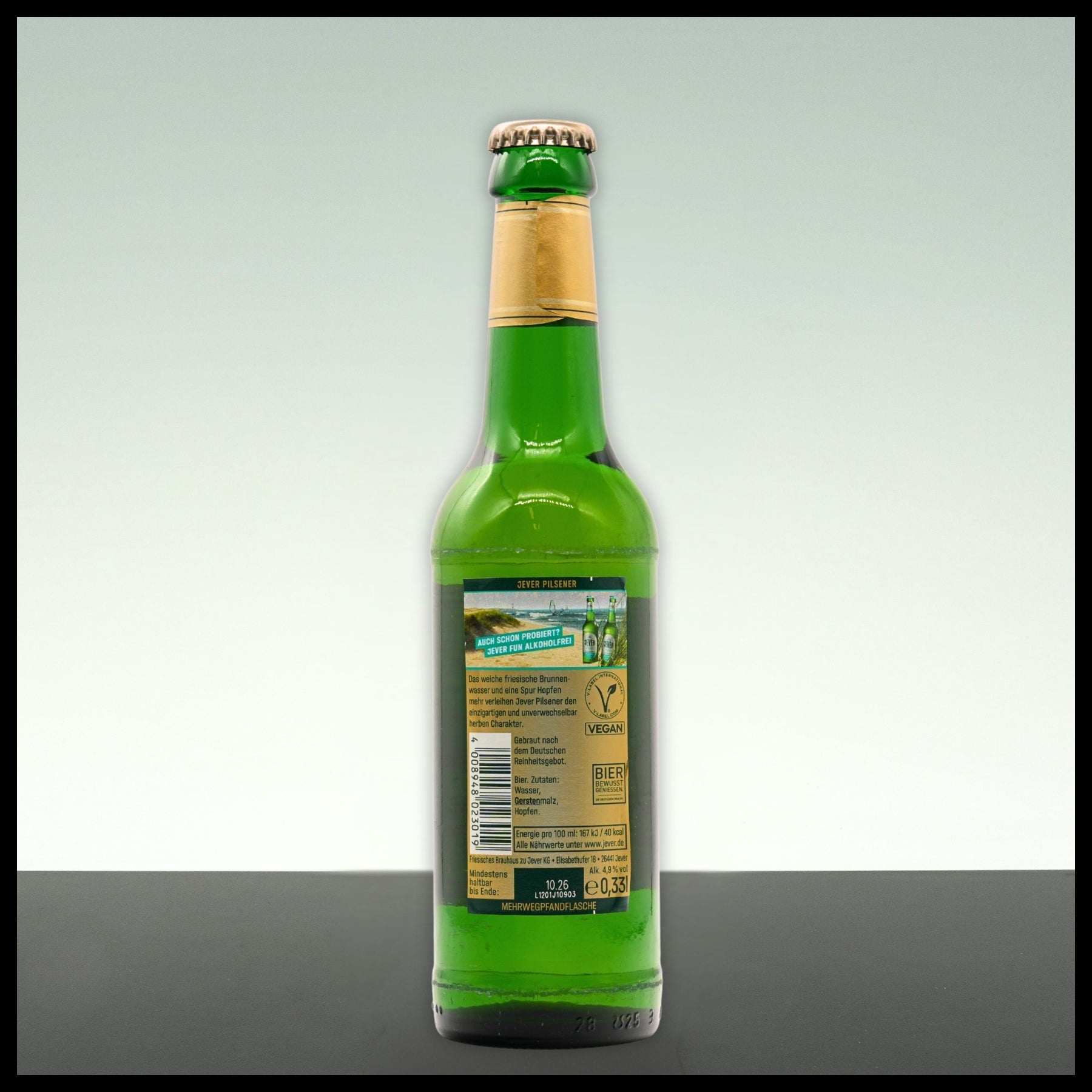 Jever Pilsener 0,33L - 4,9% Vol. - Trinklusiv