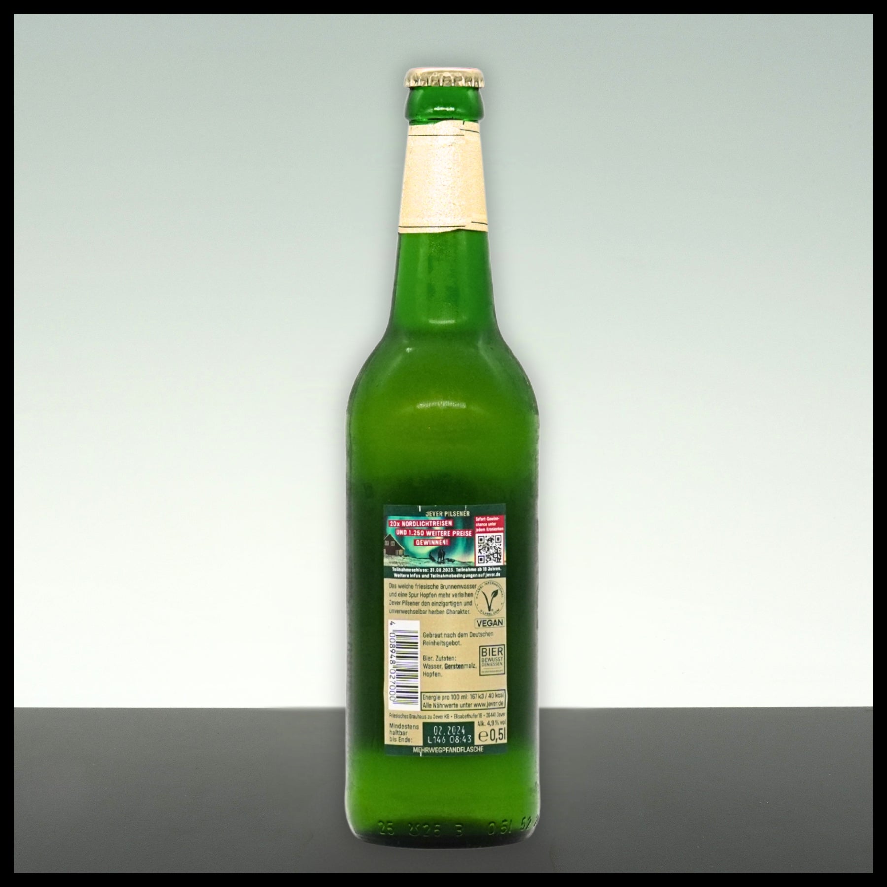 Jever Pilsener 0,5L - 4,9% Vol. - Trinklusiv