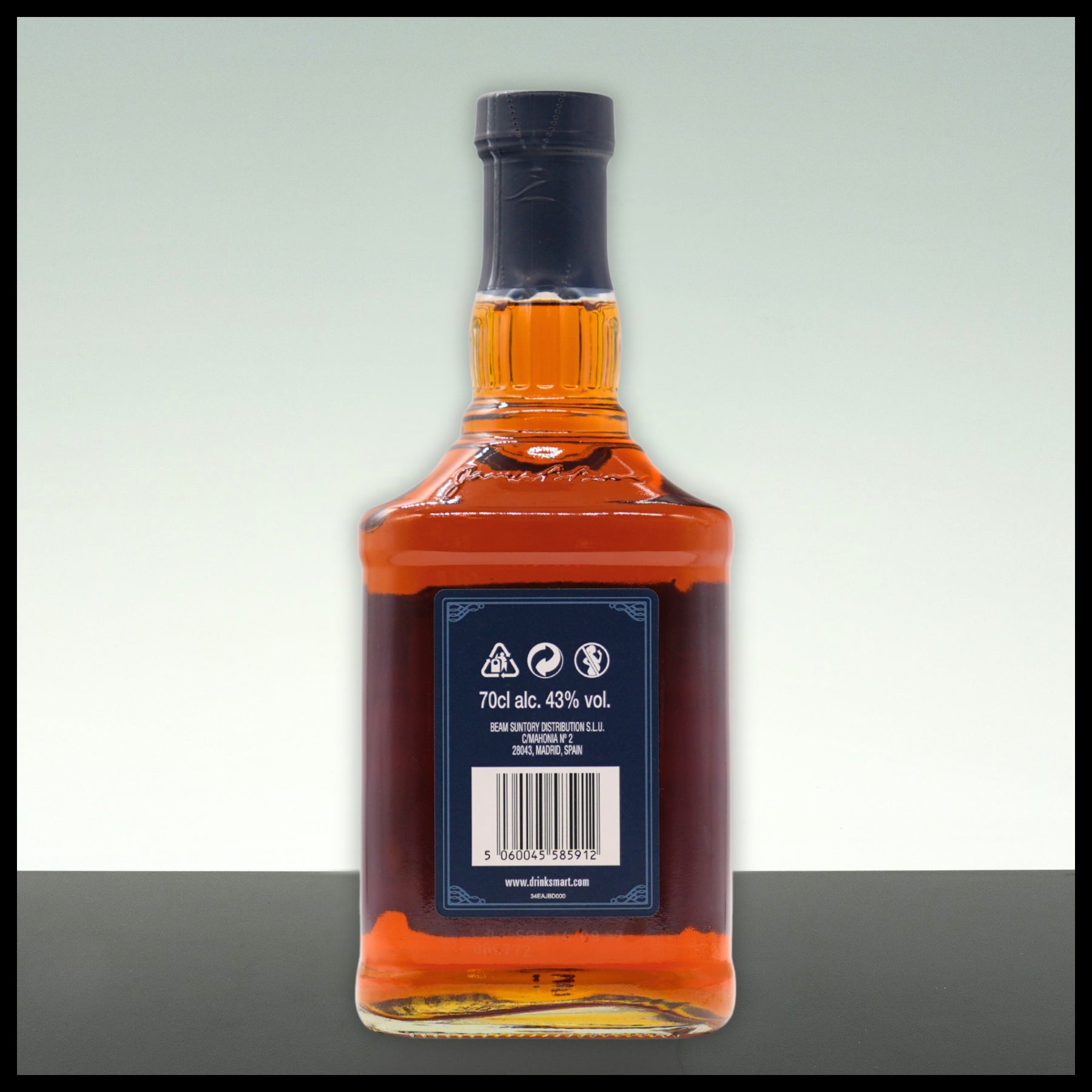 Jim Beam Double Oak Whiskey 0,7L - 43% Vol. - Trinklusiv