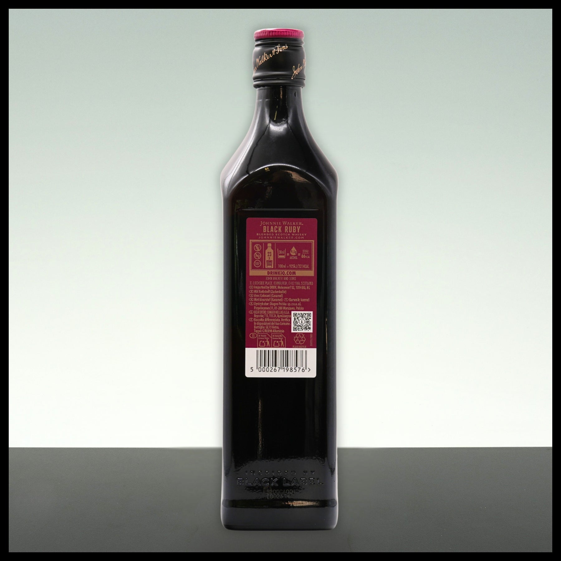 Johnnie Walker Black Ruby Blended Whisky 0,7L - 40% Vol.