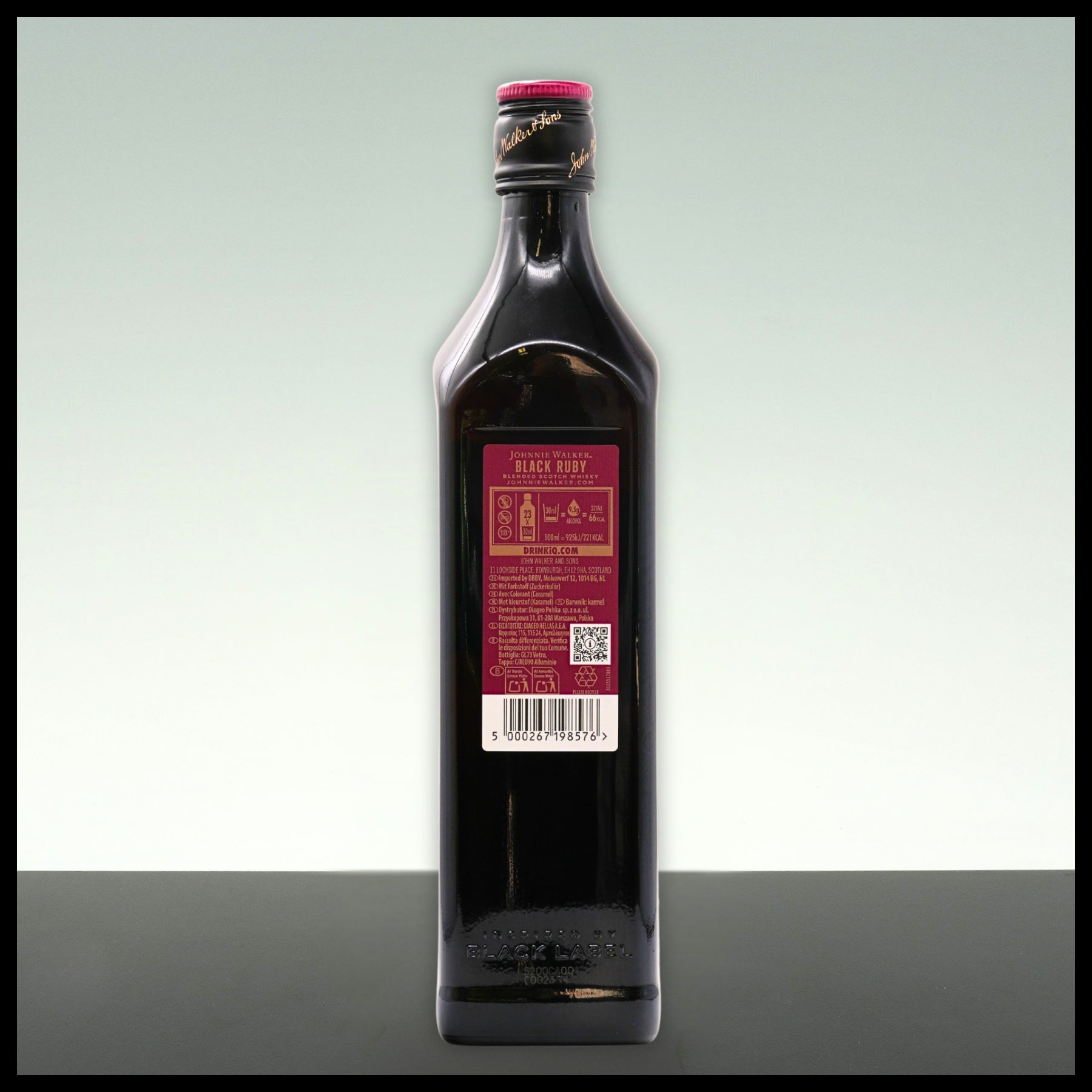 Johnnie Walker Black Ruby Blended Whisky 0,7L - 40% Vol.
