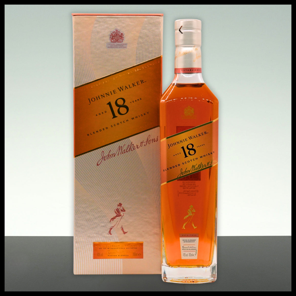 Johnnie Walker Ultimate 18 YO Blended Whisky 0,7L - 40% Vol. - Trinklusiv
