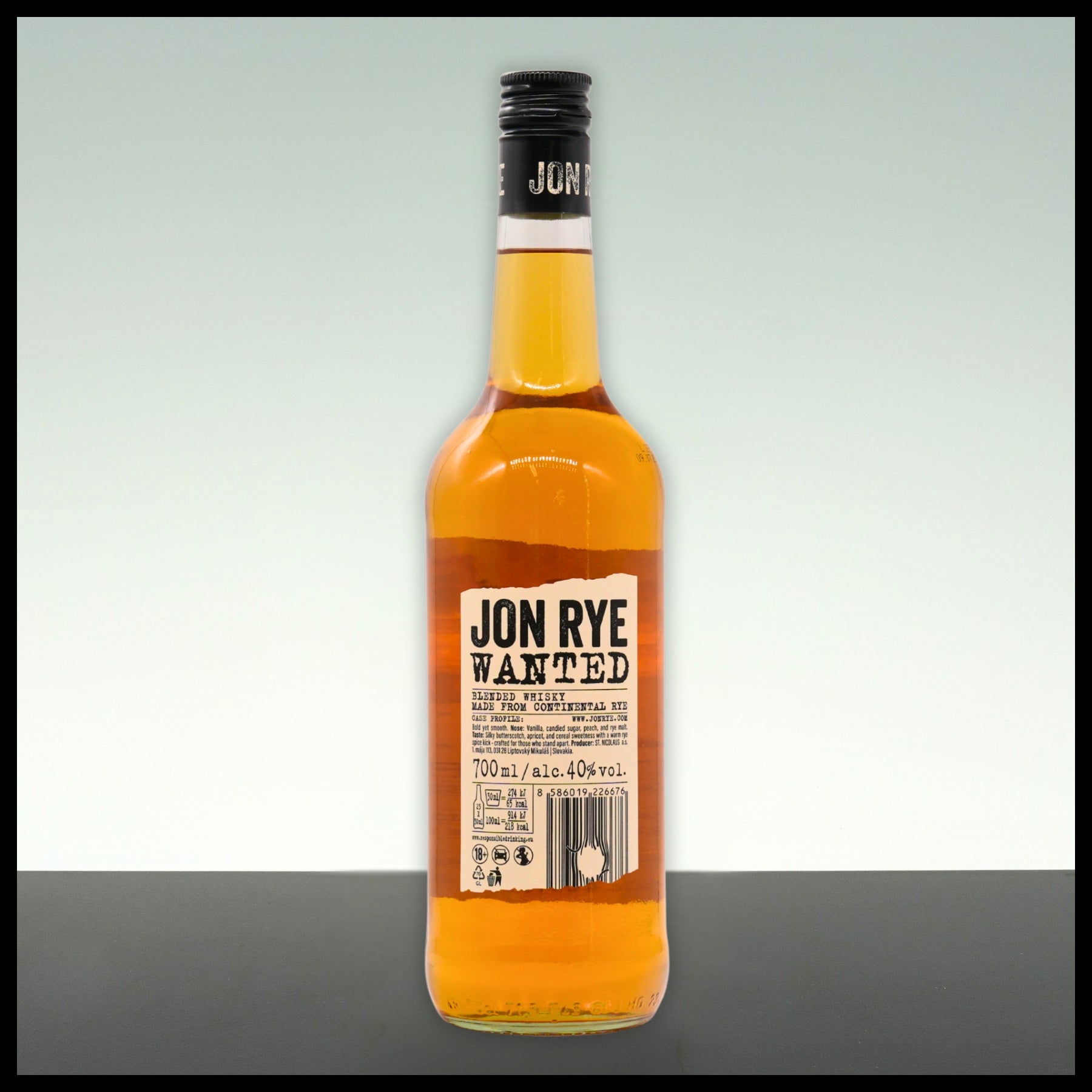 Jon Rye Wanted Blended Whisky 0,7L - 40% Vol.