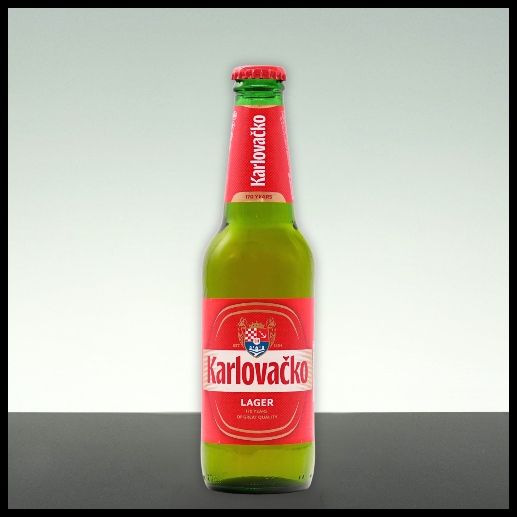 Karlovacko Lagerbier 0,33L - 5% Vol. - Trinklusiv