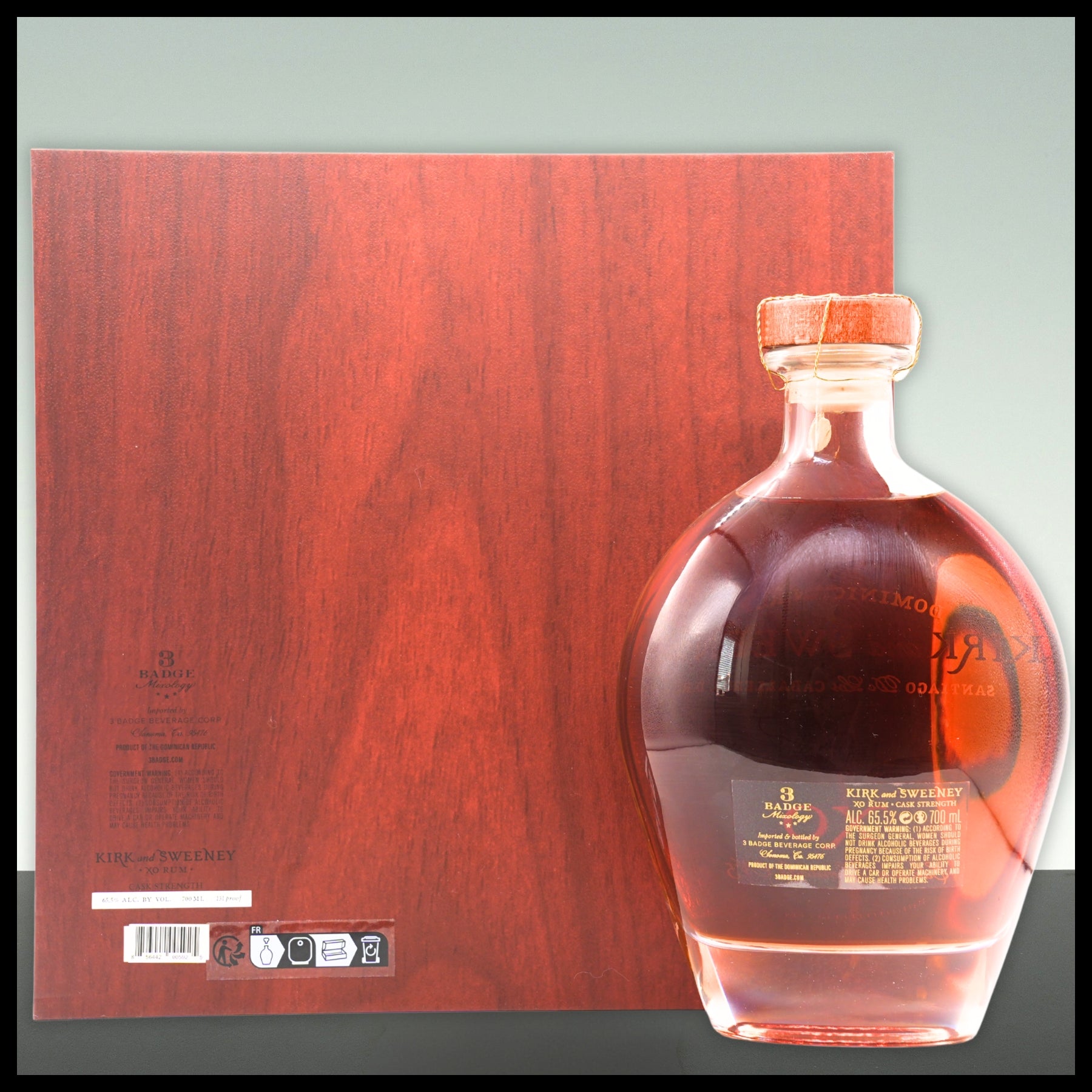 Kirk and Sweeney XO Rum Edicion Limitada No. 5 0,7L - 65,5% Vol. - Trinklusiv