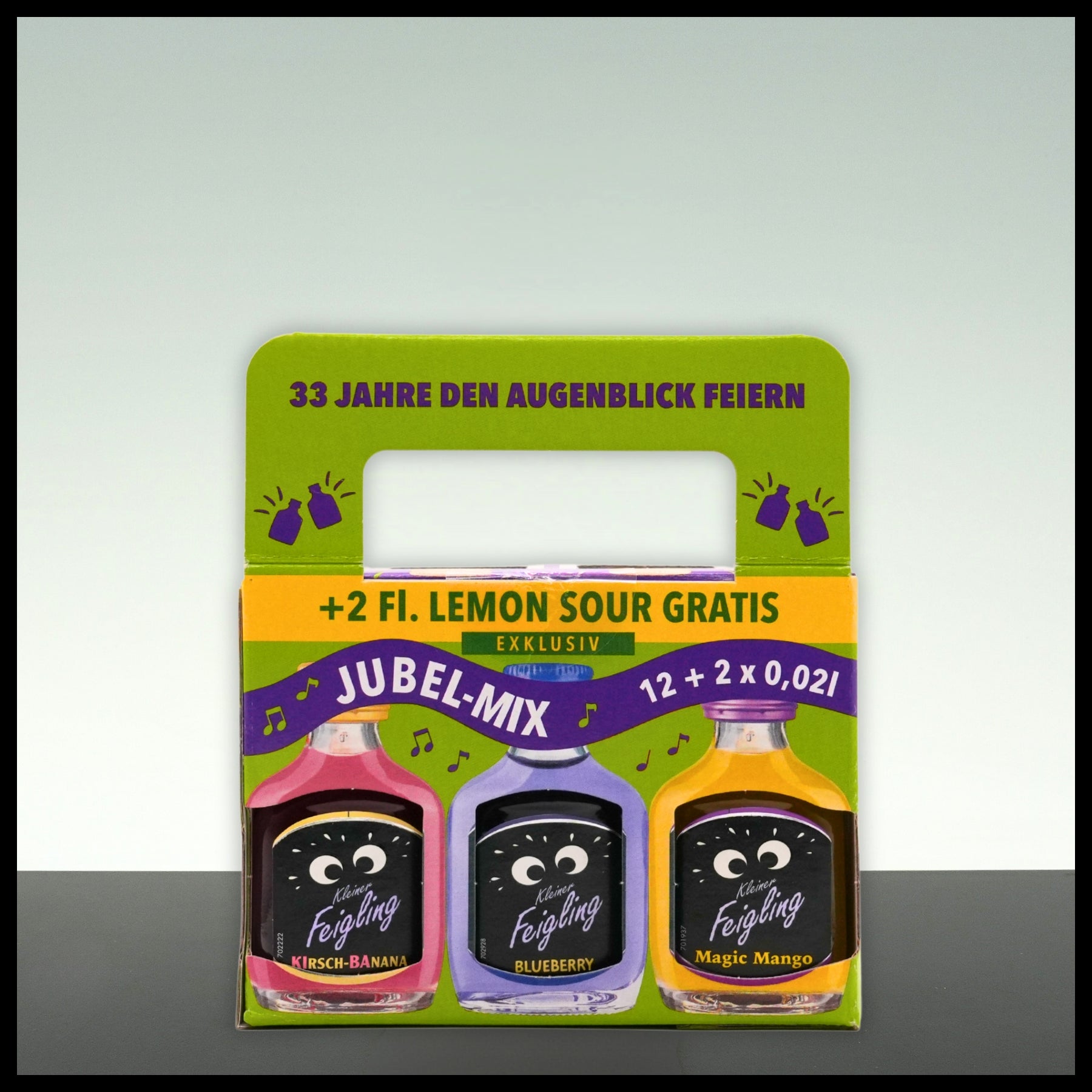Kleiner Feigling Jubel-Mix 14x 0,02L - 15,36% Vol. - Trinklusiv
