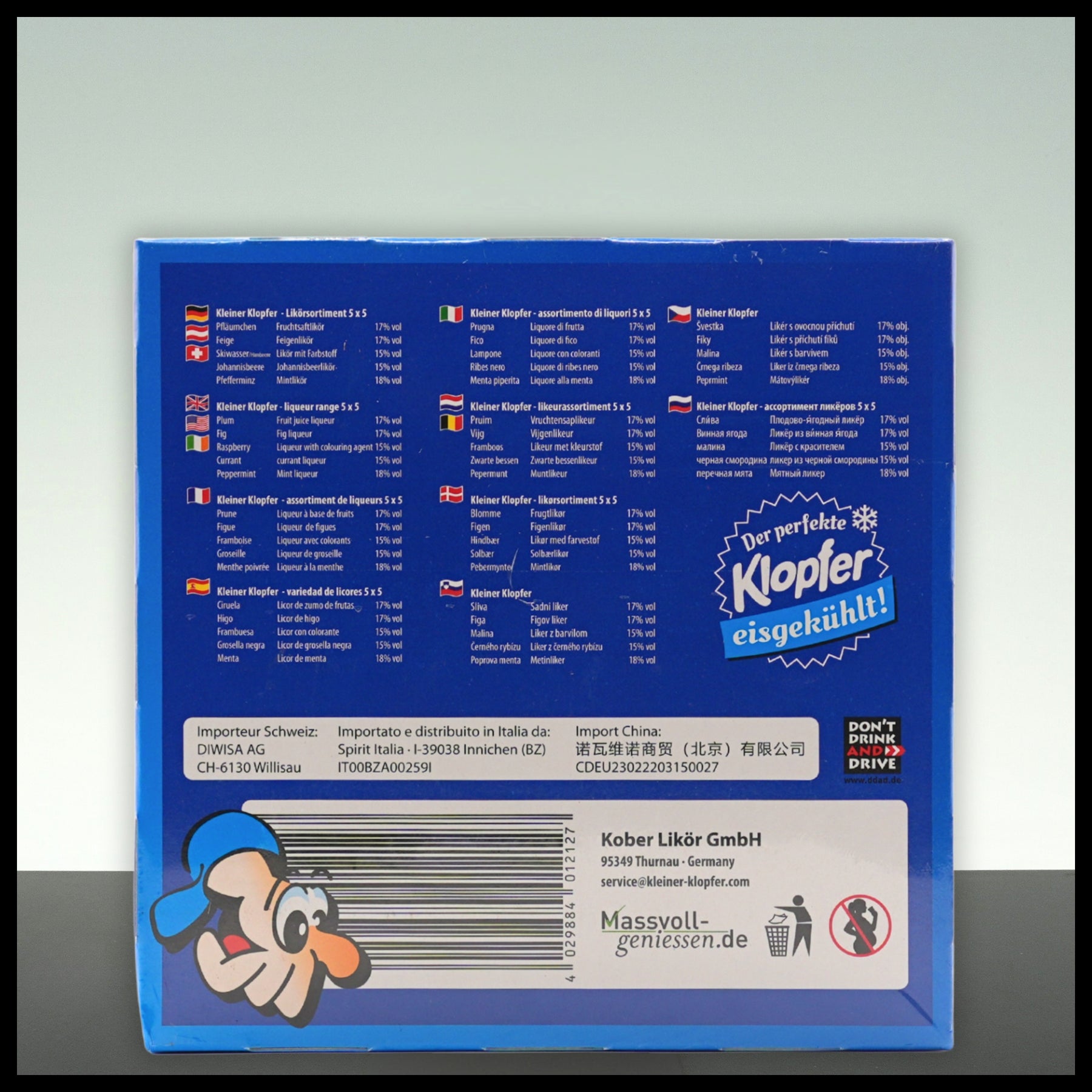 Kleiner Klopfer Aprés Ski Mix 25x 0,02L - 16,4% Vol.