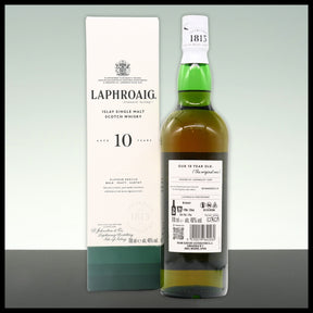 Laphroaig 10 YO Islay Single Malt Whisky 0,7L - 40% Vol. - Trinklusiv