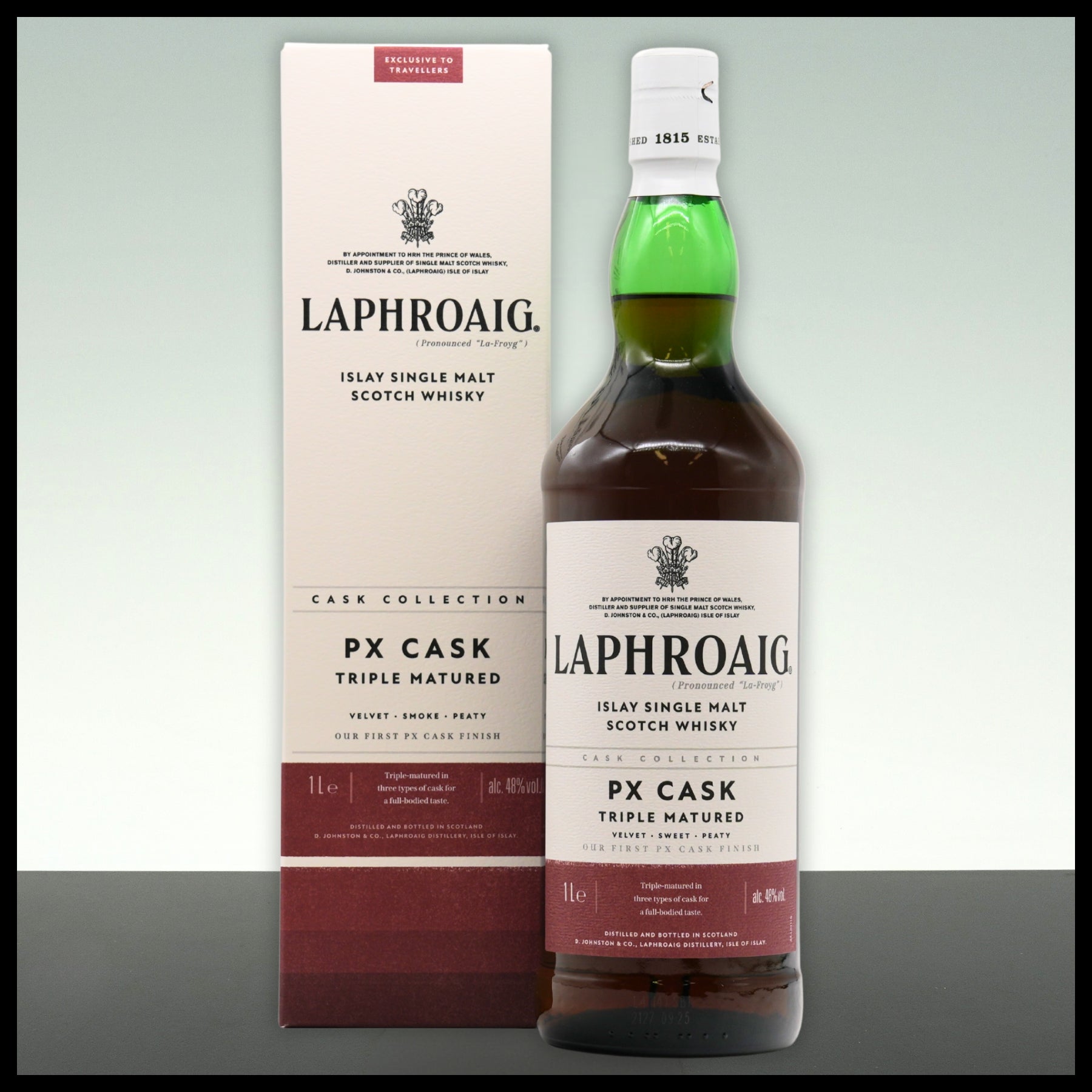 Laphroaig PX Cask Islay Single Malt Whisky 1L - 48% Vol. - Trinklusiv