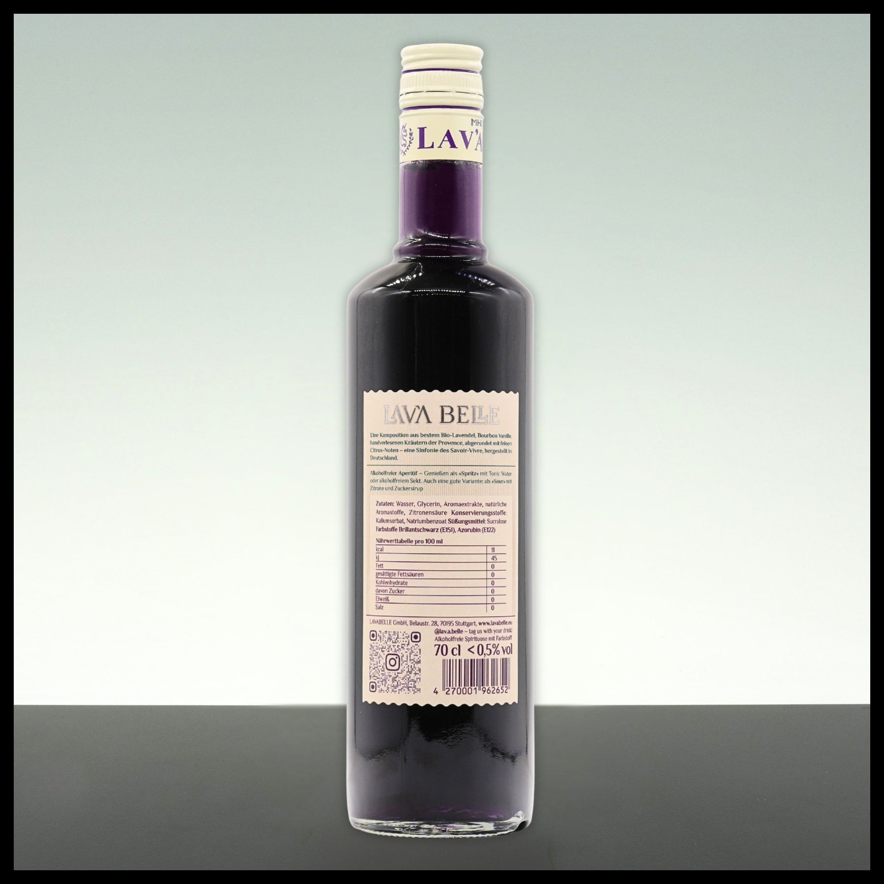 LAV'A BELLE Lavendel-Aperitif Alkoholfrei 0,7L