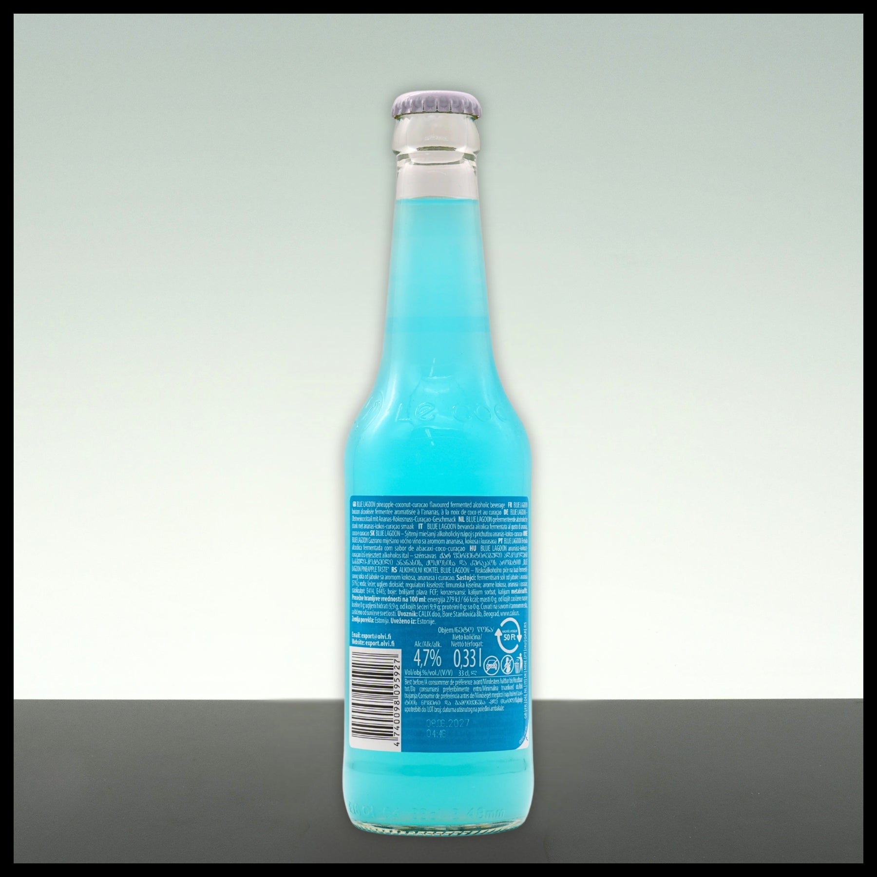 Le Coq Blue Lagoon Cocktail 0,33L - 4,7% Vol. - Trinklusiv